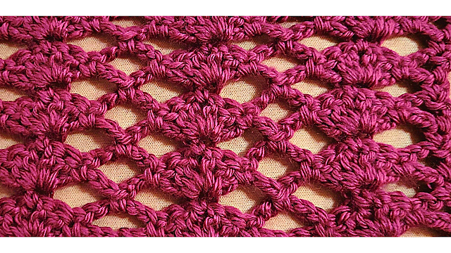 Free Crochet Lace Stitch Pattern