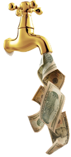 money faucet