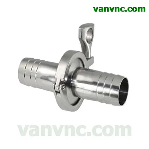 Khớp nối clamp đuôi chuột inox vi sinh