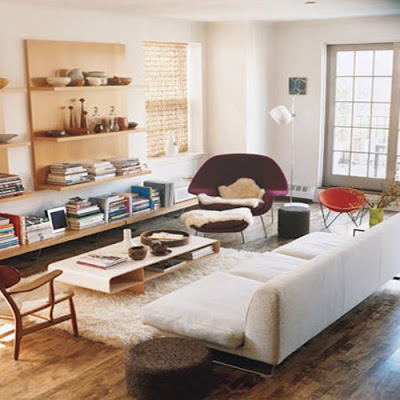 Living Room Shelving Ideas