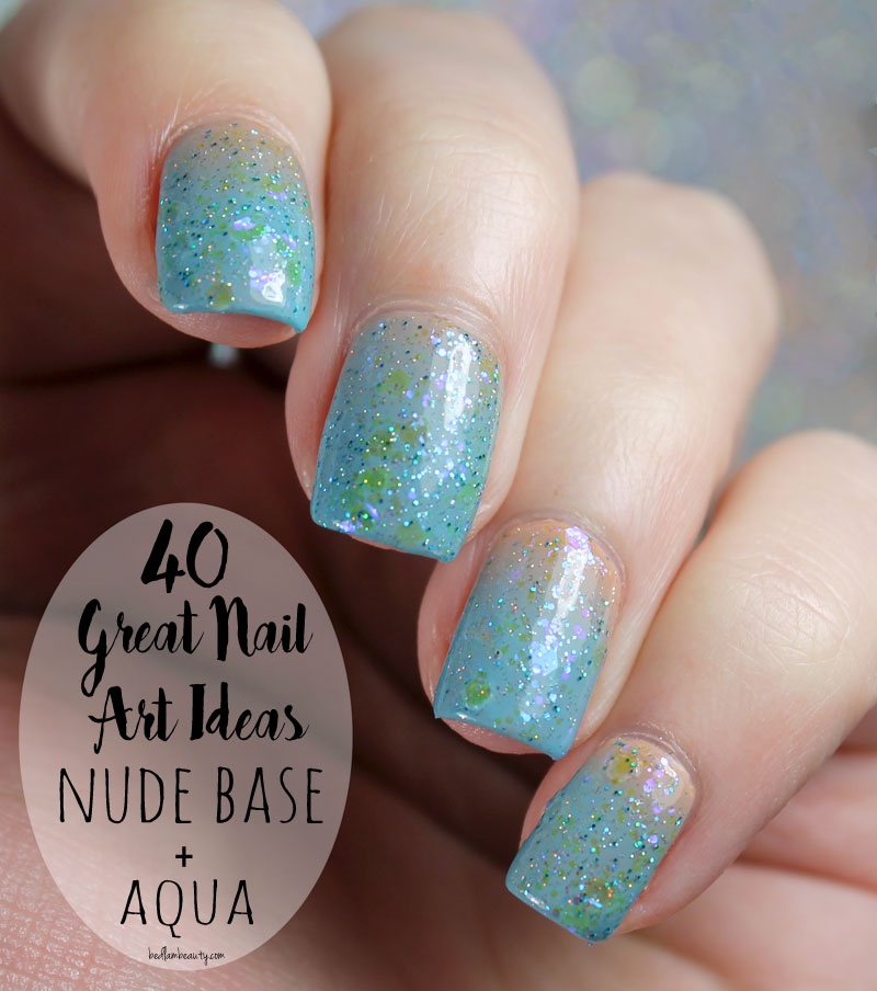 Pretty with Tiffany blue aqua nails design @bellarose_nails #nails  #nailsofinstagram #nailart #nailsonfleek #toowoombanails 💖💖 | Instagram