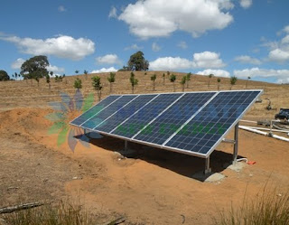 750W solar powered irrigation in Australia