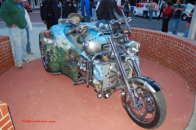 MOTORCYCLE PAINT JOB @ auto world show