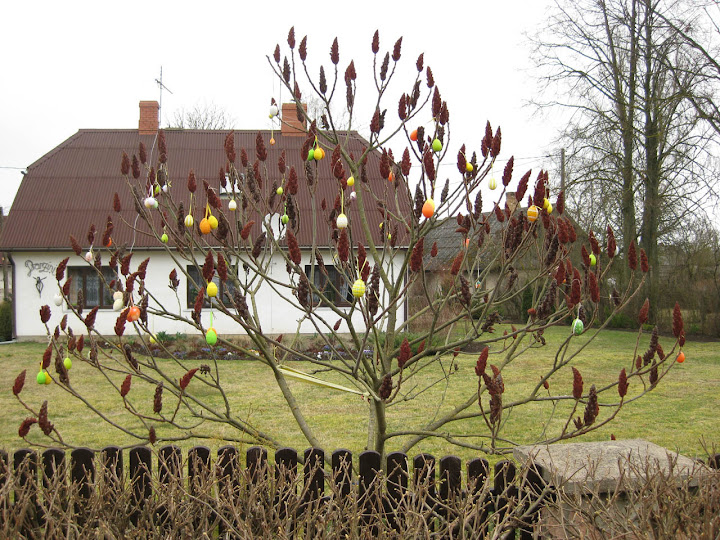 Easter eggs in Latvia