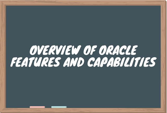 Overview of Oracle features and capabilities