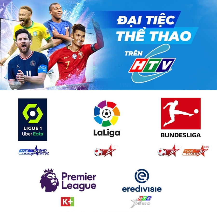 HTV Thể thao - On Football, On Sports, On Sports+, On Sports News