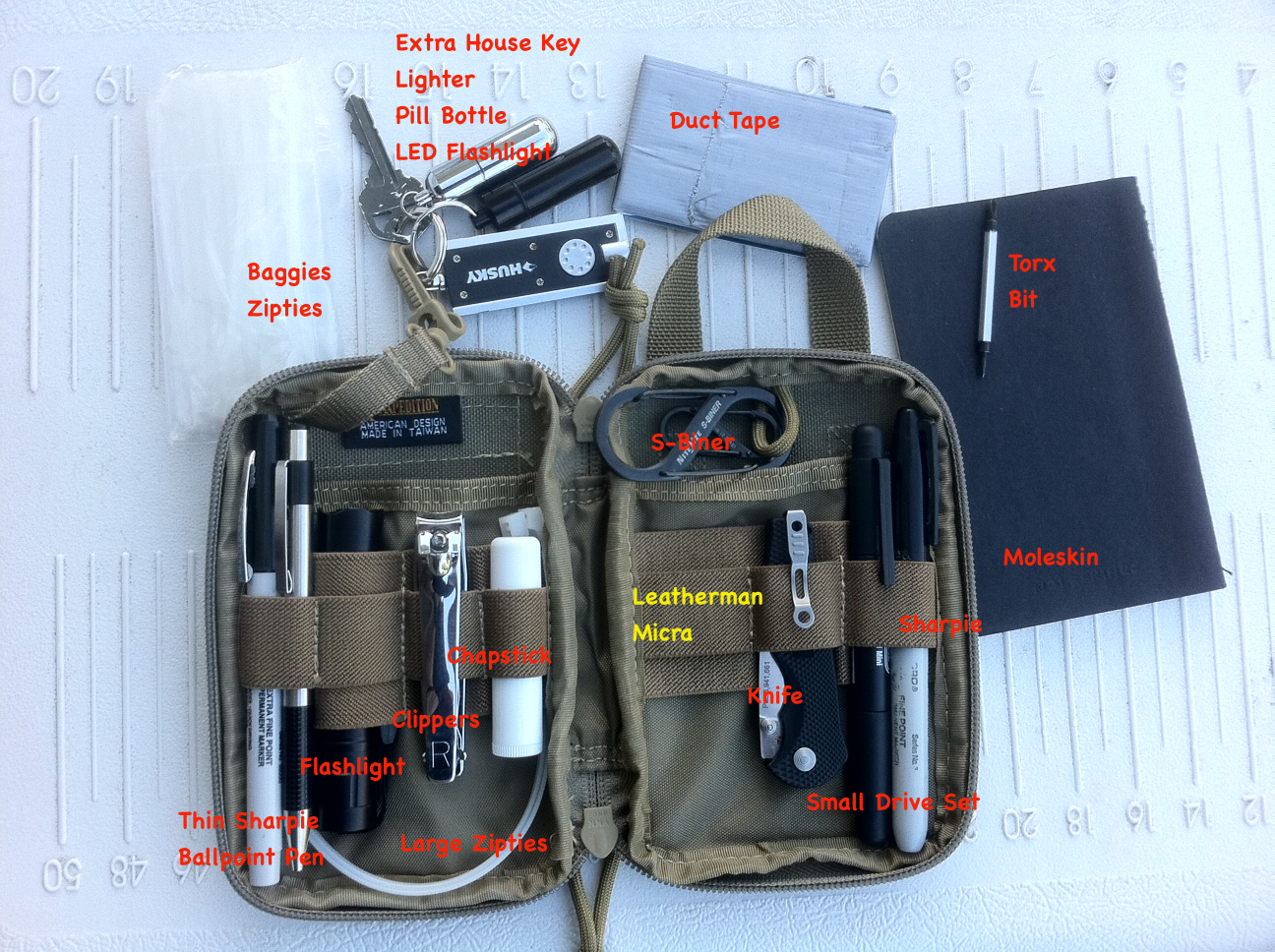 Running in Circles for Fun: EDC - Maxpedition Mini Pocket Organizer