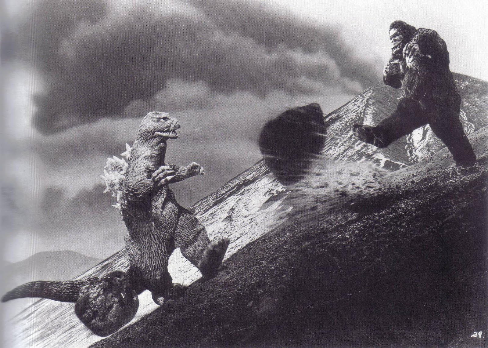 Baker's Log: stills for KING KONG VS GODZILLA