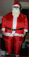 Weihnachtsmann - Kostüm aufblasbar für 29,90 Euro