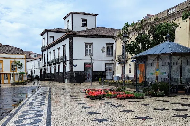 Ponta Delgada São Miguel Azores in the Rain