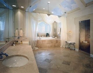 luxury bathroom modern design expensive hotel
