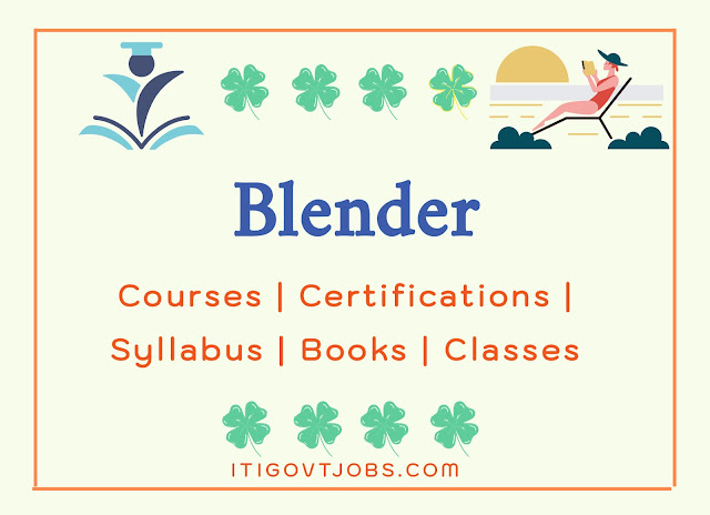 Blender Courses | Certifications | Syllabus | Books