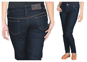 Celana Jeans Wanita Terbaru Biru Dongker