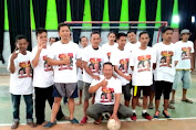 Sahabat Ganjar Pacitan Doakan Atlet Futsal Ngadirojo Berbakat Profesional