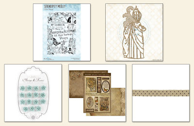 Scraps of Elegance February Garden Gala Kit Elements Add On