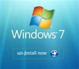 windows 7 uninstall