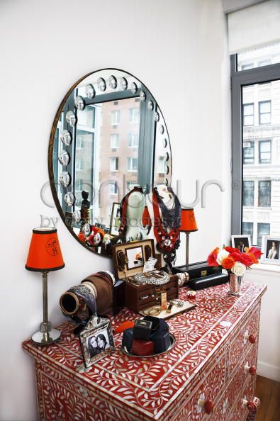 Olivia Palermo Apartment - interior decorating accessories