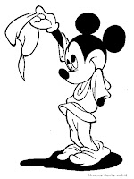 Mewarnai Gambar Mickey  Mouse  Mewarnai Gambar