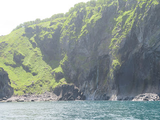 知床湯の華の滝