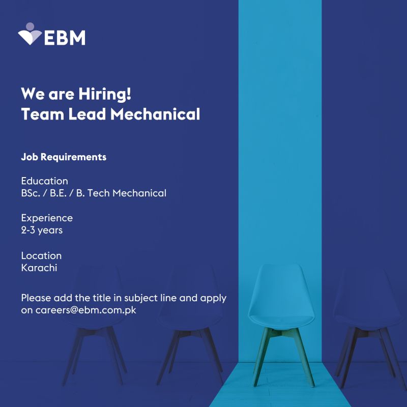 English Biscuits Manufacturers Pvt Ltd EBM Jobs For Team Lead Mechanical