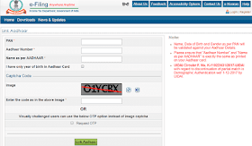 How to Link PAN with Aadhaar?