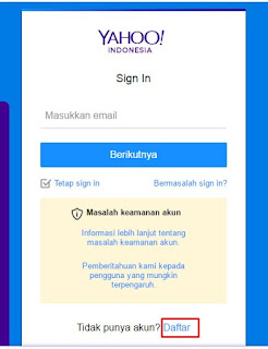 Cara Daftar Buat Akun Gmail Dan Yahoo Lengkap