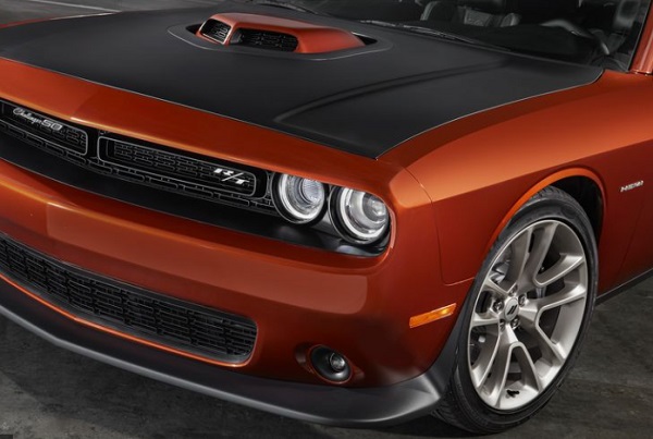 Dodge challenger frontside