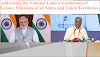 PM addresses National Labour Conference of Labour Ministers of all States and UTs: India's labour force has a huge role