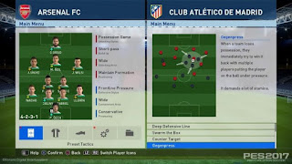 Taktik Formasi Pes 2017