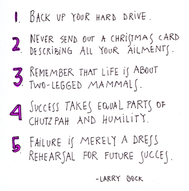 graduation quotes life lessons larry bock