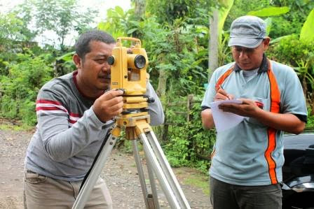 Proyek pembangunan jembatan ngancar