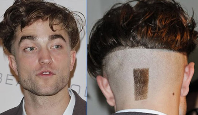Robert Pattinson Weird Hairstyle
