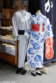 Yukata, a casual Kimono in summer