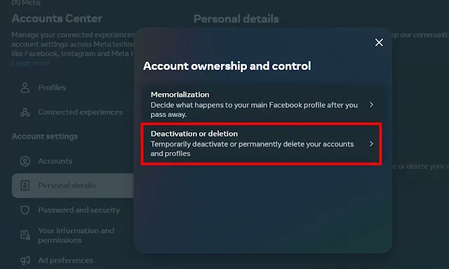 Delete Old Facebook Accounts