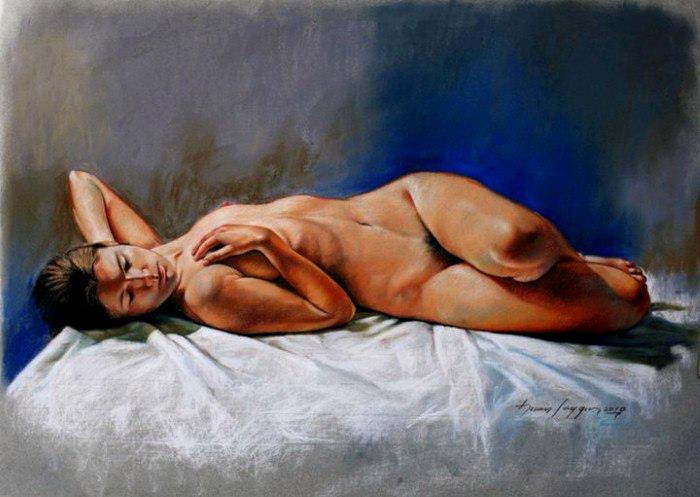 Artist Hasan Saygin | Sensual Paintings