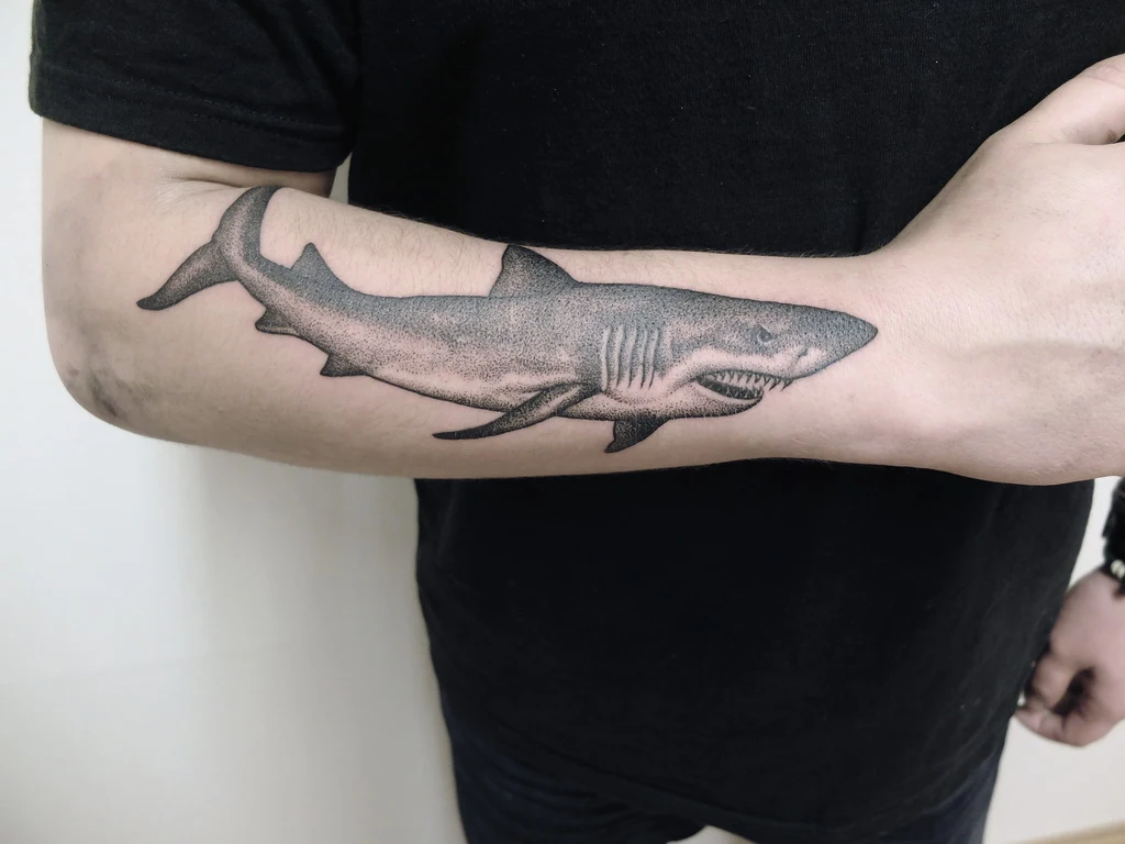 tatuajes de tiburones