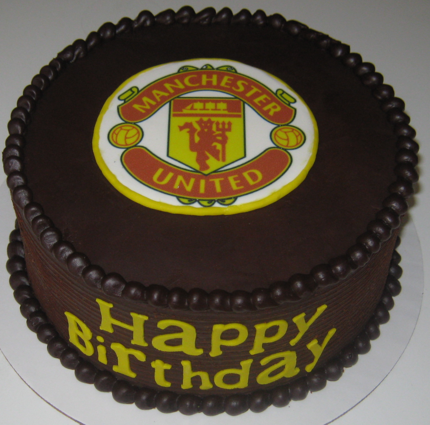 Sweet T S Cake Design Manchester United Soccer Team