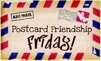 Postcard Friendship Friday - Violet Lifesavers