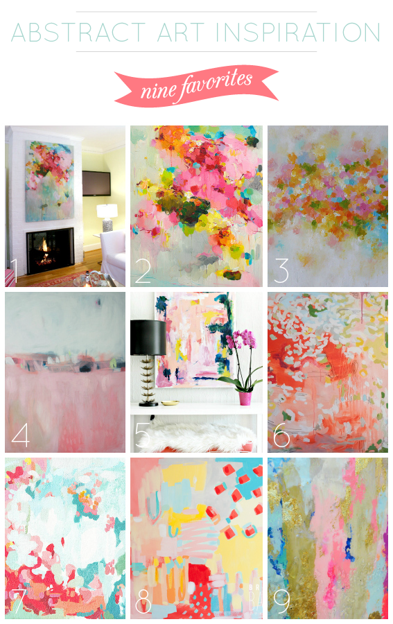 Canvas Painting Ideas and DIY Abstract Art