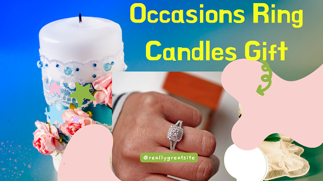 Occasions Ring Candles Gift