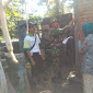 Kasi Pemerintahan Desa Jimbung Bersama Babinsa Survei Lokasi RTLH TMMD Reg 105