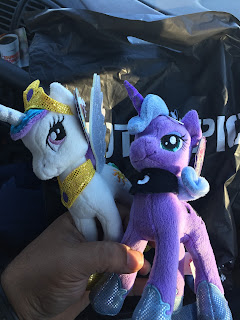 MLP 6,5 inch Princess Celestia and Princess Luna Aurora Plush at Hot Topic