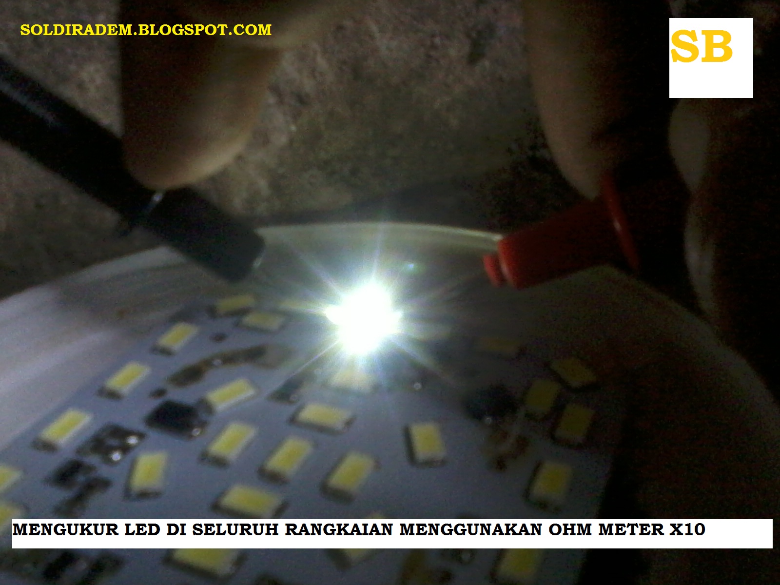 Trik sederhana Memperbaiki Lampu LED yang Rusak