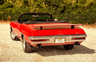 1971 Pontiac LeMans Sport Convertible Rear Top