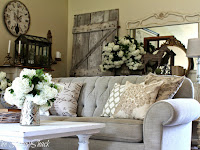 Country Chic Living Room Decor