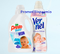 Logo Diventa tester Vernel Carezza Delicata e Bio Presto Baby