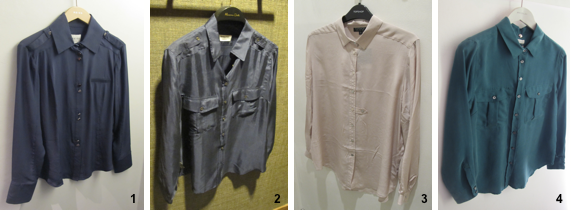 Shopping With Alex: Silk Shirts