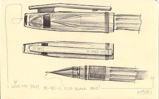 Highly coveted Pilot Hi-Tec-C pens