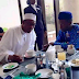 President-Elect Buhari & Vice Osibanjo Caught Having Breakfast Together With N35 Satchet Milo (PHOTO)