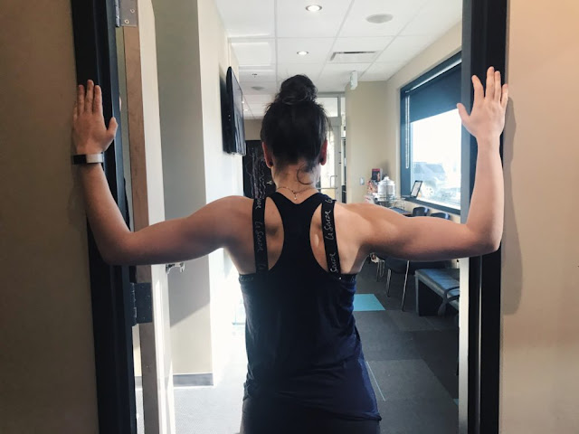 Standing Pec Stretch